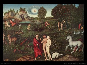Lucas Cranach - Adamo ed Eva